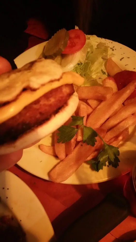 Cheeseburger and Fries